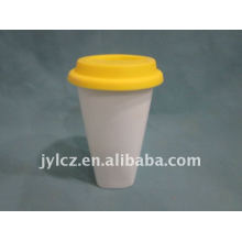 13.5cm double wall mug,square bottom